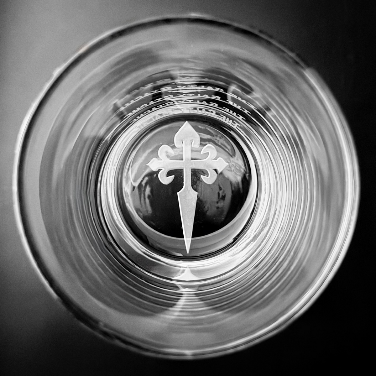 Order of Santiago Hand-Etched Drinkware